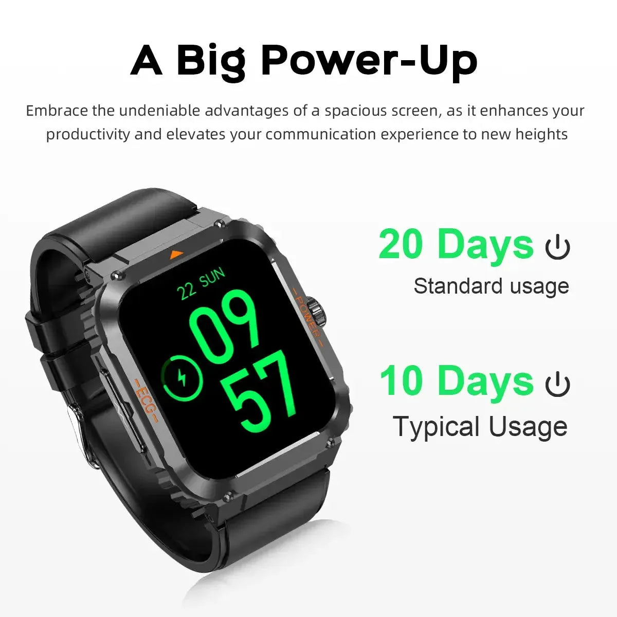 Tousains smartwatch S1 with long battery