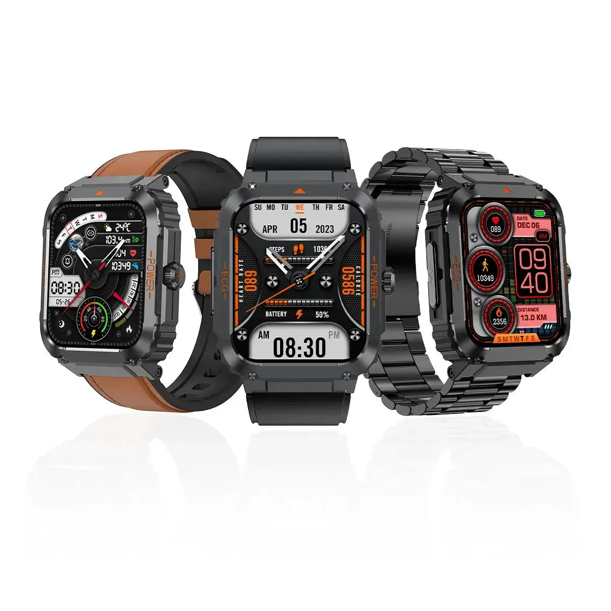 Tousains smartwatch S1 with three styles