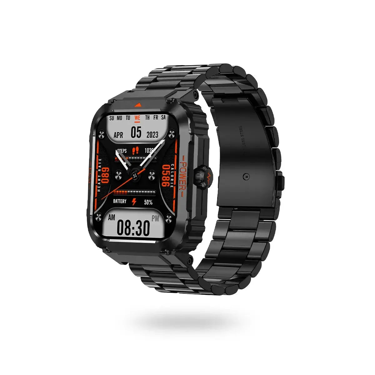 Tousains smartwatch S1 with steel strap