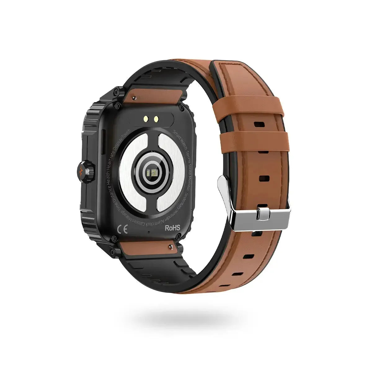 Tousains smartwatch S1 with brown leather strap