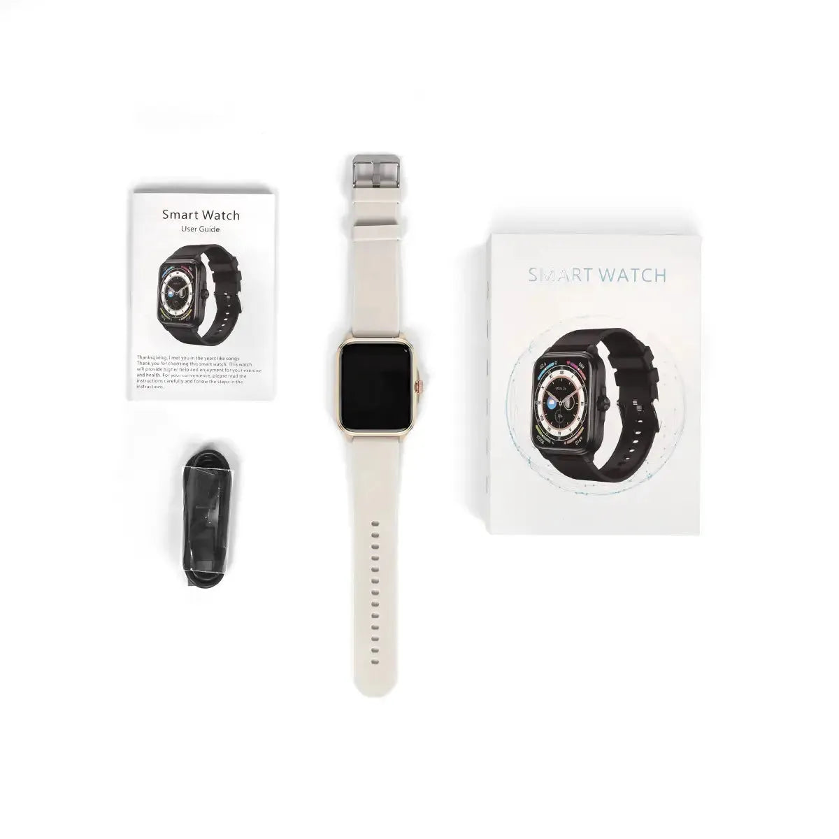Tousains smartwatch P1 with all accessories